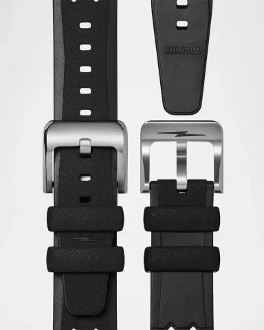 Shinola Duck Rubber-Strap Analog Watch, 40mm | Thumbnail 4 Shinola Duck Rubber-Strap Analog Watch, 40mm | Thumbnail 4