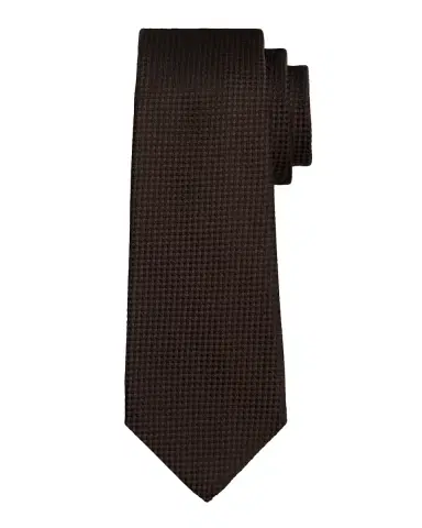 Kiton Men's Silk Micro-Jacquard 7-Fold Tie | Thumbnail 2 Kiton Men's Silk Micro-Jacquard 7-Fold Tie | Thumbnail 2
