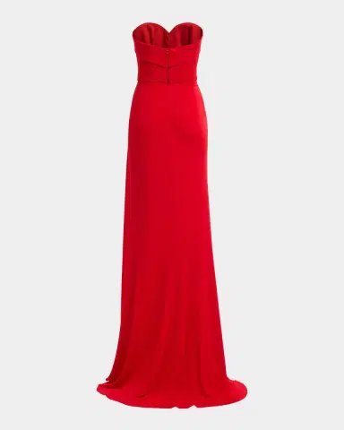 Elie Saab Strapless Draped Trumpet Gown | Thumbnail 5 Elie Saab Strapless Draped Trumpet Gown | Thumbnail 5