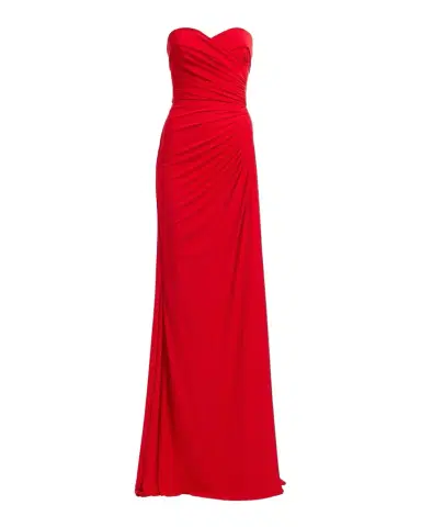 Elie Saab Strapless Draped Trumpet Gown | Thumbnail 1 Elie Saab Strapless Draped Trumpet Gown | Thumbnail 1