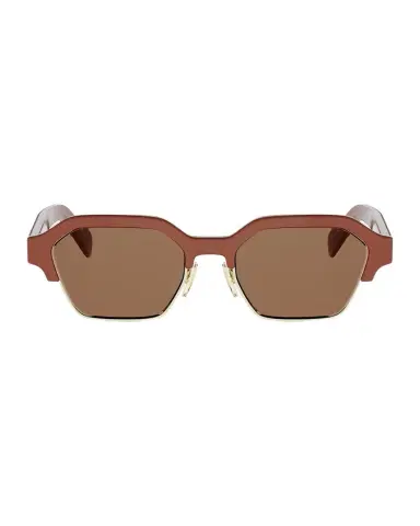 Celine Men's Acetate and Nylon Geometric Combi Sunglasses | Thumbnail 1 Celine Men's Acetate and Nylon Geometric Combi Sunglasses | Thumbnail 1