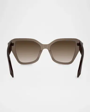 BVLGARI Serpenti 51mm Acetate Butterfly Sunglasses | Thumbnail 5 BVLGARI Serpenti 51mm Acetate Butterfly Sunglasses | Thumbnail 5