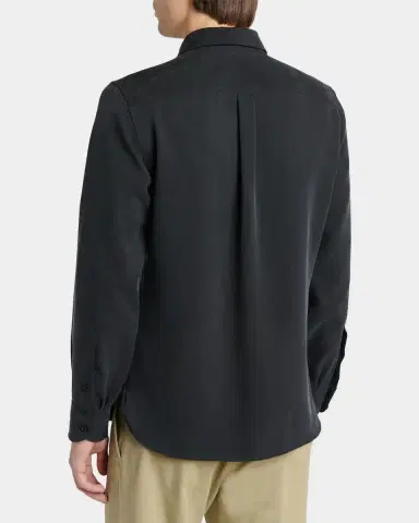 Tom Ford Men's Silk Twill Flap Pocket Button-Down Shirt | Thumbnail 3 Tom Ford Men's Silk Twill Flap Pocket Button-Down Shirt | Thumbnail 3