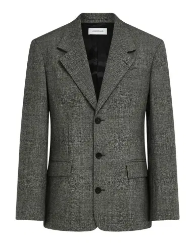 Ferragamo Men's Wool Mouline Single-Breasted Sport Coat | Thumbnail 1 Ferragamo Men's Wool Mouline Single-Breasted Sport Coat | Thumbnail 1