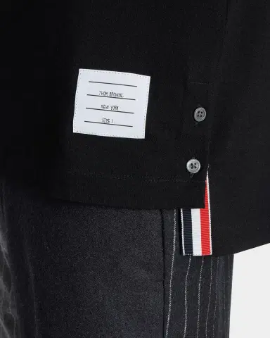Thom Browne Men's RWB Tipping Wool Jersey Polo Shirt | Thumbnail 5 Thom Browne Men's RWB Tipping Wool Jersey Polo Shirt | Thumbnail 5
