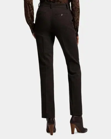 Ralph Lauren Collection Andrey Wool Herringbone Tapered-Leg Ankle Pants | Thumbnail 3 Ralph Lauren Collection Andrey Wool Herringbone Tapered-Leg Ankle Pants | Thumbnail 3