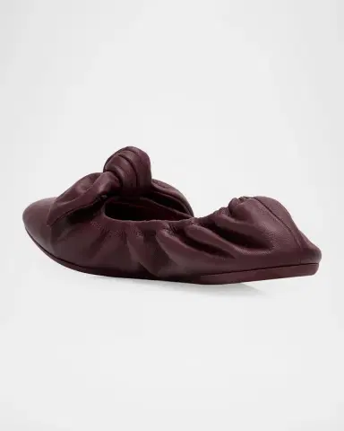 Zimmermann Carousel Leather Bow Ballerina Flats | Thumbnail 2 Zimmermann Carousel Leather Bow Ballerina Flats | Thumbnail 2
