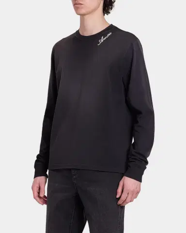AMIRI Logo Embroidered Cotton T-Shirt | Thumbnail 5 AMIRI Logo Embroidered Cotton T-Shirt | Thumbnail 5