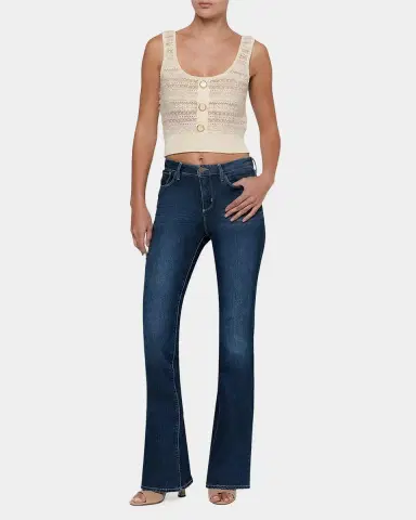 L'Agence Galene Mixed-Stitch Sweater Tank Top | Thumbnail 2 L'Agence Galene Mixed-Stitch Sweater Tank Top | Thumbnail 2