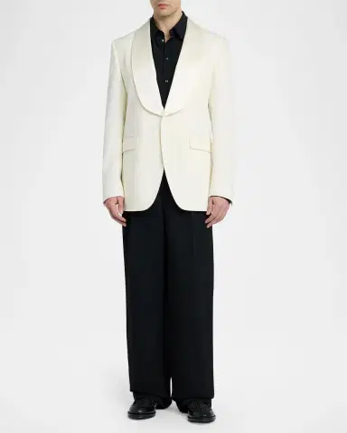 Dolce & Gabbana Men's Single-Breasted Relaxed Sport Coat | Thumbnail 2 Dolce & Gabbana Men's Single-Breasted Relaxed Sport Coat | Thumbnail 2