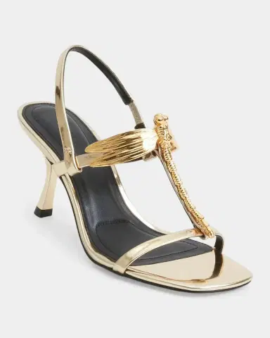 Simkhai 75mm Lula Dragonfly Metallic Leather Sandals | Thumbnail 2 Simkhai 75mm Lula Dragonfly Metallic Leather Sandals | Thumbnail 2
