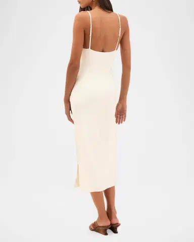 ViX Petra Resin Medallion Cut Out Midi Dress | Thumbnail 3 ViX Petra Resin Medallion Cut Out Midi Dress | Thumbnail 3