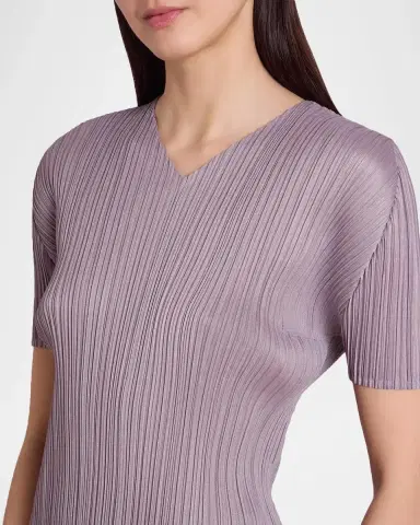 Issey Miyake Monthly Colors: August Pleats Short-Sleeve Top | Thumbnail 5 Issey Miyake Monthly Colors: August Pleats Short-Sleeve Top | Thumbnail 5