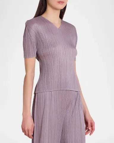Issey Miyake Monthly Colors: August Pleats Short-Sleeve Top | Thumbnail 6 Issey Miyake Monthly Colors: August Pleats Short-Sleeve Top | Thumbnail 6