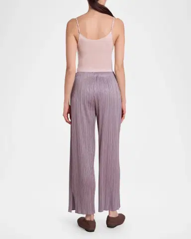 Issey Miyake Monthly Colors: August Pleats Wide-Leg Ankle Pants | Thumbnail 3 Issey Miyake Monthly Colors: August Pleats Wide-Leg Ankle Pants | Thumbnail 3