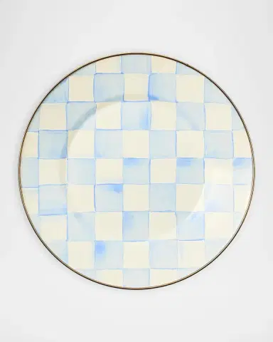 MacKenzie-Childs Check Enamel Dinner Plate | Thumbnail 2 MacKenzie-Childs Check Enamel Dinner Plate | Thumbnail 2
