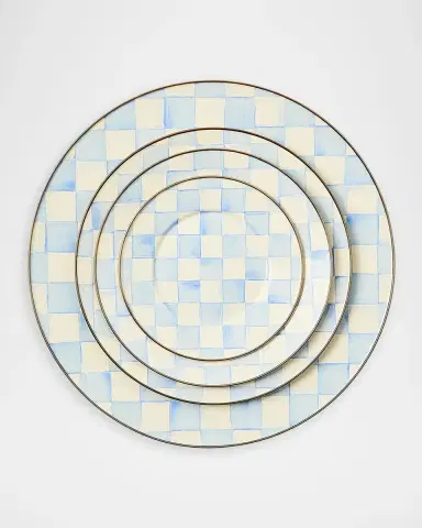 MacKenzie-Childs Check Enamel Dinner Plate | Thumbnail 3 MacKenzie-Childs Check Enamel Dinner Plate | Thumbnail 3