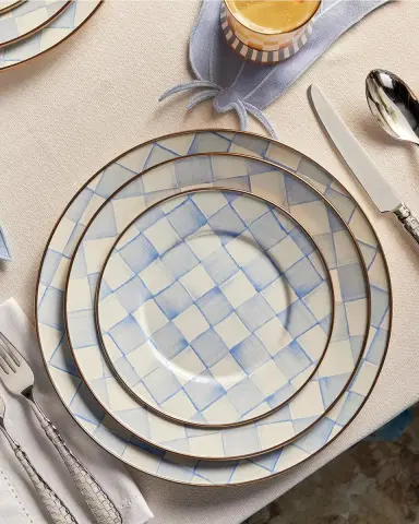 MacKenzie-Childs Check Enamel Dinner Plate | Thumbnail 5 MacKenzie-Childs Check Enamel Dinner Plate | Thumbnail 5