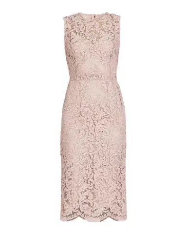 Dolce & Gabbana Lace Sheath Midi-Dress | Thumbnail 1 Dolce & Gabbana Lace Sheath Midi-Dress | Thumbnail 1