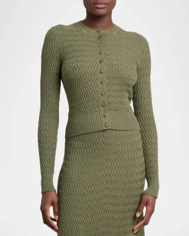 Proenza Schouler Marci Knit Cardigan | Thumbnail 3 Proenza Schouler Marci Knit Cardigan | Thumbnail 3