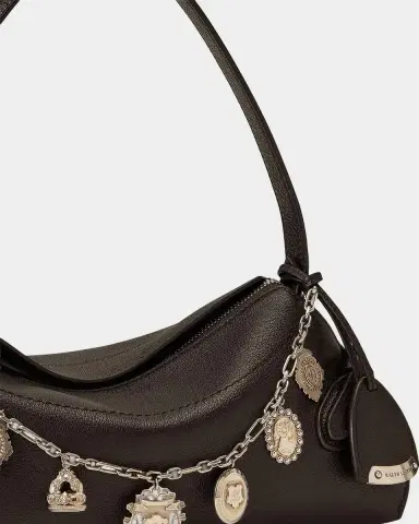 Ralph Lauren The Ralph Charm-Detail Leather Shoulder Bag | Thumbnail 6 Ralph Lauren The Ralph Charm-Detail Leather Shoulder Bag | Thumbnail 6