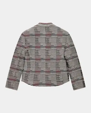 Emporio Armani Geometric Jacquard Blazer | Thumbnail 3 Emporio Armani Geometric Jacquard Blazer | Thumbnail 3