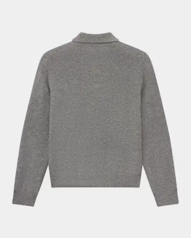 Frame Men's Boiled Wool Polo Sweater | Thumbnail 7 Frame Men's Boiled Wool Polo Sweater | Thumbnail 7