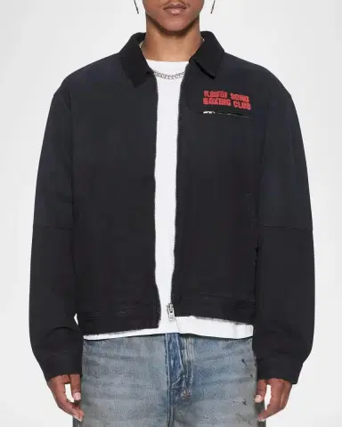 Ksubi Men's Club Greenwich Printed Cotton Twill Jacket | Thumbnail 4 Ksubi Men's Club Greenwich Printed Cotton Twill Jacket | Thumbnail 4