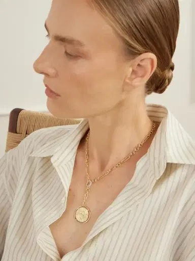 Foundrae 18-karat Gold Diamond Pendant Necklace | Thumbnail 2 Foundrae 18-karat Gold Diamond Pendant Necklace | Thumbnail 2