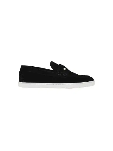 Christian Louboutin Men's Chambeliboat Loafers - Black | Thumbnail 1 Christian Louboutin Men's Chambeliboat Loafers - Black | Thumbnail 1
