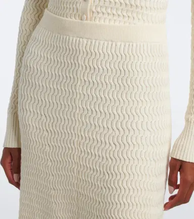Proenza Schouler White Label Magnolia knitted midi skirt | Thumbnail 3 Proenza Schouler White Label Magnolia knitted midi skirt | Thumbnail 3