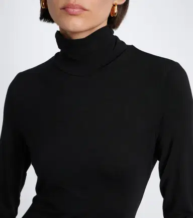 Proenza Schouler Imogen draped gathered jersey midi dress | Thumbnail 3 Proenza Schouler Imogen draped gathered jersey midi dress | Thumbnail 3