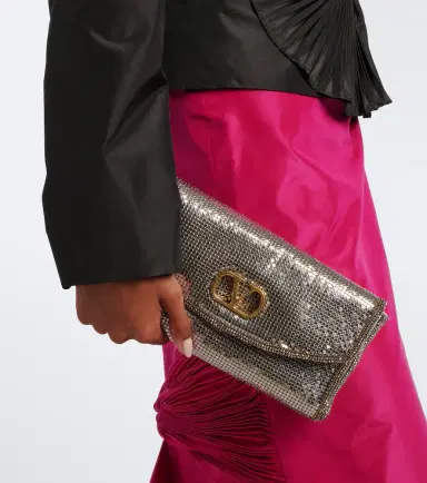 Valentino Garavani DeVain Small chainmail shoulder bag | Thumbnail 5 Valentino Garavani DeVain Small chainmail shoulder bag | Thumbnail 5