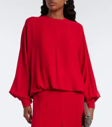 Valentino Silk georgette blouse | Thumbnail 5 Valentino Silk georgette blouse | Thumbnail 5