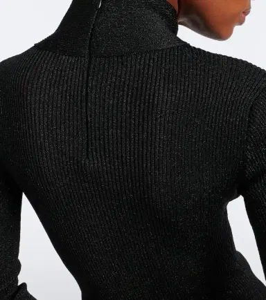 Valentino Cut-out lamé sweater | Thumbnail 2 Valentino Cut-out lamé sweater | Thumbnail 2