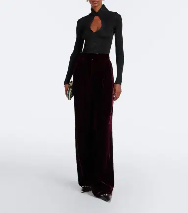 Valentino Cut-out lamé sweater | Thumbnail 6 Valentino Cut-out lamé sweater | Thumbnail 6