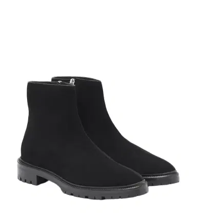 The Row Moto suede ankle boots | Thumbnail 1 The Row Moto suede ankle boots | Thumbnail 1