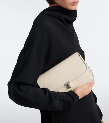 TOTEME T-Lock patent leather crossbody bag | Thumbnail 6 TOTEME T-Lock patent leather crossbody bag | Thumbnail 6