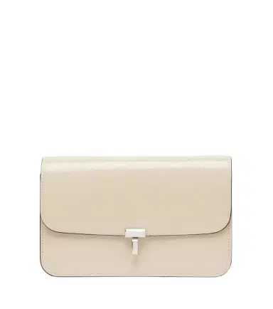 TOTEME T-Lock patent leather crossbody bag | Thumbnail 1 TOTEME T-Lock patent leather crossbody bag | Thumbnail 1