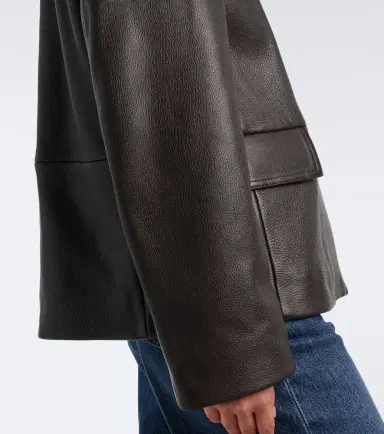 TOTEME Leather jacket | Thumbnail 4 TOTEME Leather jacket | Thumbnail 4
