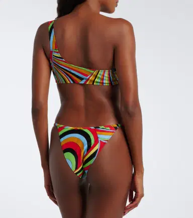 PUCCI Iride one-shoulder bikini top | Thumbnail 4 PUCCI Iride one-shoulder bikini top | Thumbnail 4