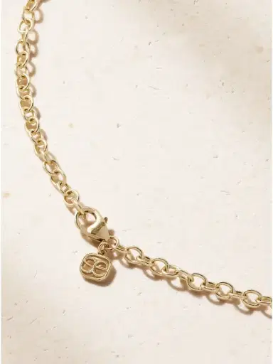 Sydney Evan 14-karat Gold Emerald Necklace | Thumbnail 4 Sydney Evan 14-karat Gold Emerald Necklace | Thumbnail 4