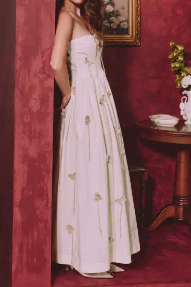 Agua by Agua Bendita Tonia Orquidea Maxi Dress | Thumbnail 3 Agua by Agua Bendita Tonia Orquidea Maxi Dress | Thumbnail 3