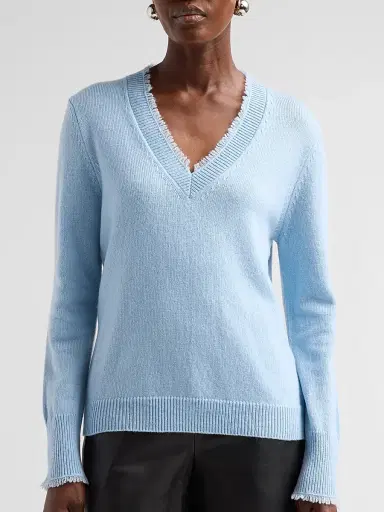 Kobi Halperin Women's Dora Fringe-Trim Merino Wool Sweater | Thumbnail 5 Kobi Halperin Women's Dora Fringe-Trim Merino Wool Sweater | Thumbnail 5