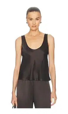 ENZA COSTA Silk Satin U Tank | Thumbnail 1 ENZA COSTA Silk Satin U Tank | Thumbnail 1