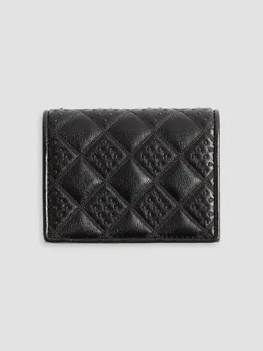 Valentino Garavani Women's Flutterby Wallet in Shiny Nappa Leather with Butterfly Embroidery - Black | Thumbnail 2 Valentino Garavani Women's Flutterby Wallet in Shiny Nappa Leather with Butterfly Embroidery - Black | Thumbnail 2
