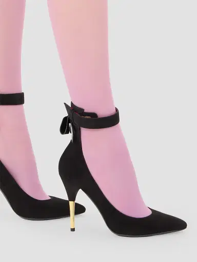 Valentino Garavani Women's Fatale 105MM Suede Pumps - Black - Size 12 | Thumbnail 7 Valentino Garavani Women's Fatale 105MM Suede Pumps - Black - Size 12 | Thumbnail 7