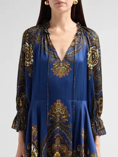 Alice + Olivia Women's Joanne Handkerchief-Hem Mini Dress | Thumbnail 5 Alice + Olivia Women's Joanne Handkerchief-Hem Mini Dress | Thumbnail 5