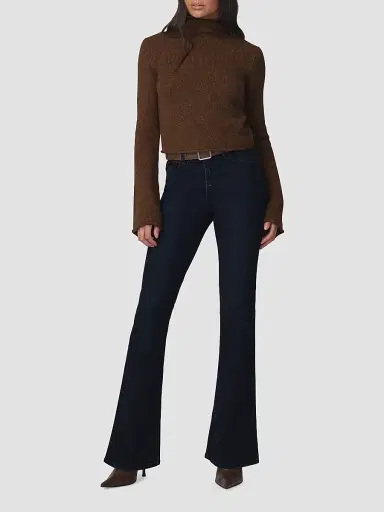 Joe's Jeans Women's Jane Roll-Neck Bell-Sleeve Sweater - Cinnamon - Size XS | Thumbnail 2 Joe's Jeans Women's Jane Roll-Neck Bell-Sleeve Sweater - Cinnamon - Size XS | Thumbnail 2