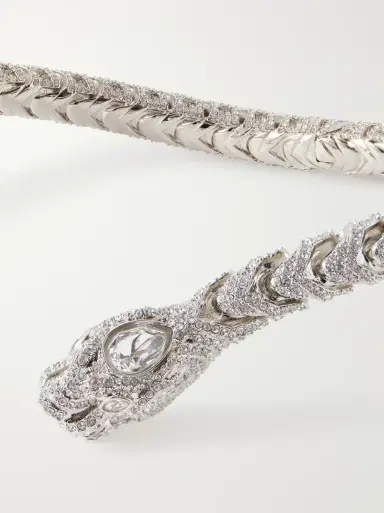 Gucci Dionysus silver-tone crystal choker | Thumbnail 3 Gucci Dionysus silver-tone crystal choker | Thumbnail 3